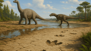 FAZER-ISSO-99-1-300x169 Pegadas de Dinossauros de 166 Milhões de Anos São Descobertas na Inglaterra